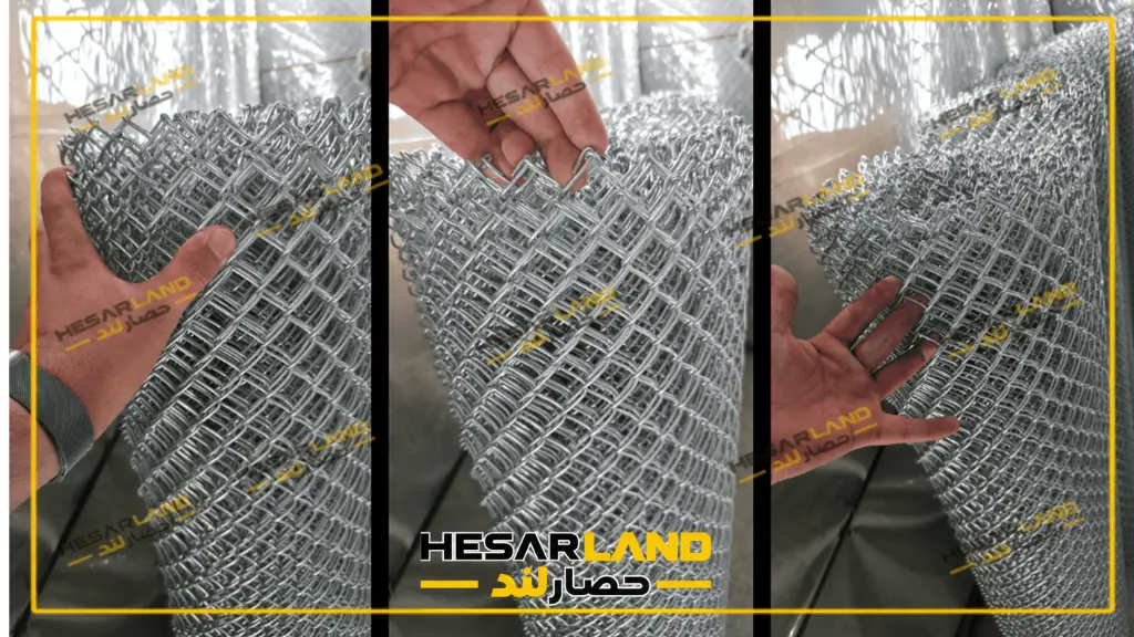 بررسی کیفیت بافت و استحکام توری سرندی گالوانیزه