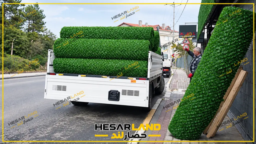 ارسال و حمل رول‌های فنس چمنی به سراسر کشور